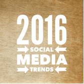 social media engagement, 2016 Social Media Trends