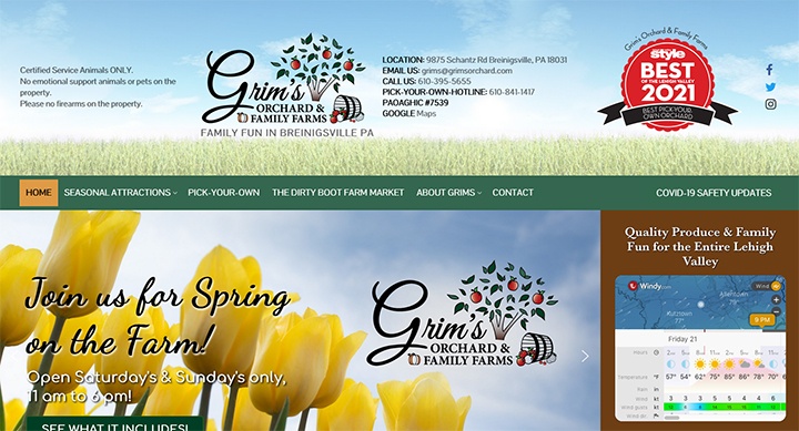 Grim's Orchard & Family Farms